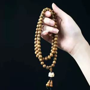 염주 불교용품 108배 불경팔사 명상도구 손목 부적 염주줄 차량용 굿즈장식품 기도 108 종교