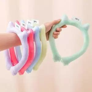 고양이 아이스 넥쿨러 얼음 목걸이 쿨스카프 튜브