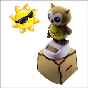 DIY 흔들흔들 오르골 뮤직박스 태양광 올빼미 만들기만들기 장식 음악 멜로디 DIY만들기