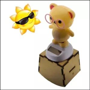 DIY 흔들흔들 오르골 뮤직박스 (태양광 곰돌이) 만들기만들기 장식 음악 멜로디 DIY만들기