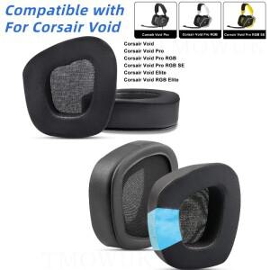 Corsair Void/Void Pro/Void Elite/Surround 유선  무선 RGB USB 헤드셋 게이밍 이어패드용 냉각 젤 교체