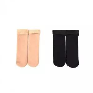 [콩심팥심]따뜻한 발목 양말 겨울용 보온 스타킹 여성용