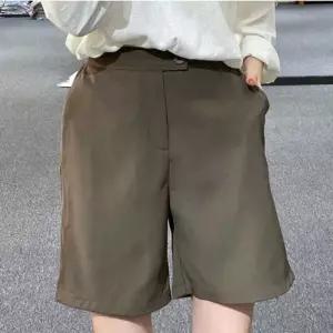 보니타반바지 봄여름 정장반바지 팬츠 밴딩 여성 여자