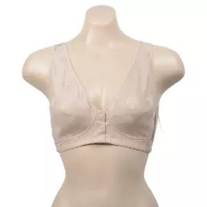 (디올라)(BR6867)편안한 앞버튼 포인트 노몰드 풀컵 빅사이즈 와이어 B컵 브라 보정 런닝형 언더웨어 속옷