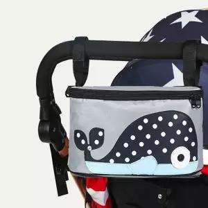 자전거 유모차 걸이형 가방 귀여운 캐릭터 다용도 소품ㅁ 수납백정리함 파우치백 바구니 패브릭 틈새 파우