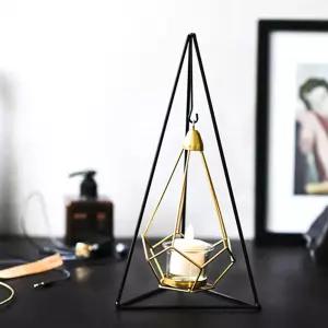 촛불스탠드 티라이트 장식용 촛대 피라미드촬영소품 카페 인테리어 촛대품 캔들홀더 앤틱 인품 오브제품 들