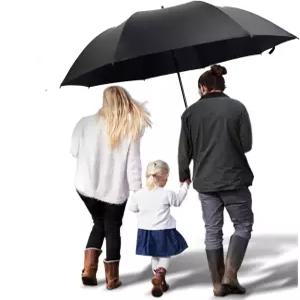 티스타 대형 우산 골프 60인치 자동 개방 초대형 방풍 방수 자외선 차단 스틱 테플론 비 방지제