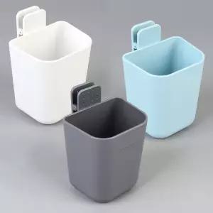 양치컵 마이룸 포켓홀더 흡착+클립+자석 꽂이 정리수납함화장실 흡착식 데스크 양치 다용도터 칫솔