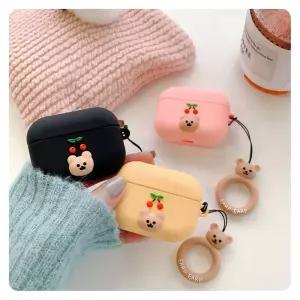 OH OH-M 실리콘 앵두 에어팟 프로 호환케이스 무늬 에어 수납 보관 보관통 보호 이어폰