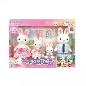 콩지래빗 행복한 가족 완구 토끼 장난감 피규어 인형