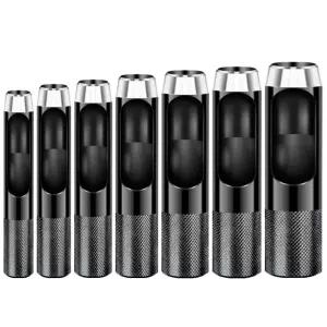 가죽공예 원형 홀펀치 20mm 1P 아일렛 용품 탄소강 공구 타세트 DIY 작용 펀칭