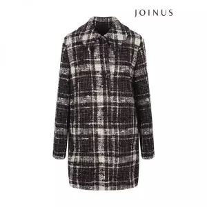 조이너스 체크 패턴 카라 코트JABW1-WCH260 564552
