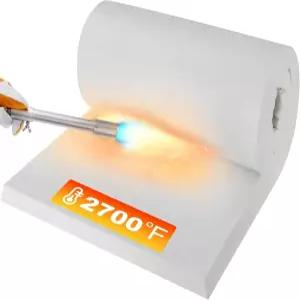 MMasters 24 *8 *1 세라믹 섬유 단열 담요 최대 2700°F의 내화 및 내열성 우드 스토브 배플 벽난로 가마