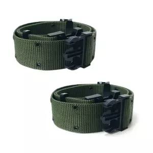 작업 벨트 2개 등산 군용 허리띠 못주머니연장 밀리터리 못주머니 탄띠 요대