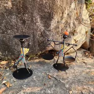 인테리어 소품 초 철재 홀더 장식 촬영 카페 촛대품 캔들 앤틱 장식품 오브제품