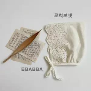 오뜨베베 아기 봄 레이스 보넷 여아 공주님 모자 나들이모자