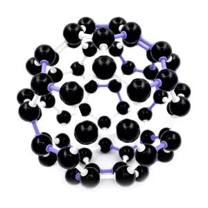 분자구조 플러렌 결정모형 만들기러 러모형 화학 화합물 러조립 어린이학습 키즈