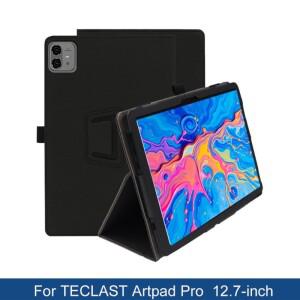 TECLAST Artpad Pro 12.7 인치인치 태블릿 PC PU 가죽 용 핸드 스트랩 Funda 케이스가있는 두 배 스탠드 마