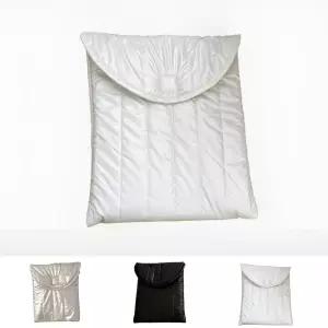 원모모어 화이트 패딩 노트북 태블릿 11 16인치 파우치 맥북 에어 프로 아이패드 갤럭시 탭 그램 가방 아이