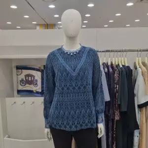 조이너스 스판 레이스 시스루 저지 티셔츠 여성블라우스jacf8wrb0170US 564239