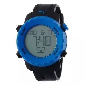 마션틴트푸마 본사정품 푸마 PUMA 남녀공용 우레탄 밴드 전자시계 PU911031005 124236