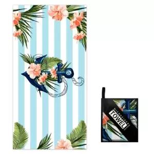 비치타올 여름 플라워 극세사 물놀이