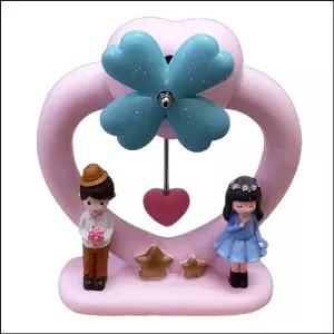 향앤미과학 캐릭터 무빙 오르골 회전 하트 소년소녀장식소품 니어처 인테리어 피아노 모양 니피아노 니오르