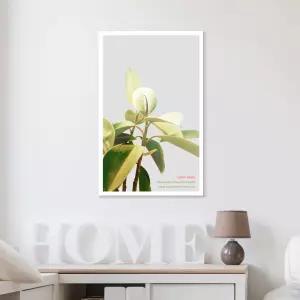 식물 캔버스액자 그린 리브스2 인테리어그림 거실 카페 북유럽 소품 포스터 벽걸이