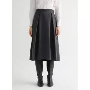 매장정품 SHESMISS 쉬즈미스 울 블렌드 플리츠 스커트 (SWWSKO42060) 1137245