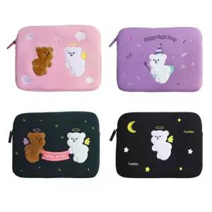 알로 달로 13인치 노트북 파우치악세사리 보관치 수납치 용치 귀여운치 소프트치 케이스 가방 파우치 북백