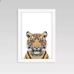 인테리어 동물액자 아기방 벽꾸미기 호랑이귀여운 포스터 사진 무광 초상화 강아지 디자인