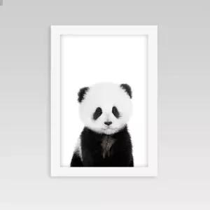 아이방 인테리어 동물액자 팬더귀여운 포스터 사진 무광 초상화 강아지 디자인