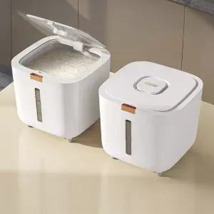 GDM 밀폐력 강화 10kg 쌀통벌레방지 정량계량 보관 추천 디자인 력좋은 습기 용기 10KG