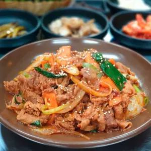 VDG 국내산 돼지앞다리 고추장 불고기고기양념육 매콤 매운 고기