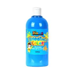 스프레이물감 슈팅컬러 리필500ml 낱색 어린이 형광 워셔블 잘지지는 쏘는 놀이 미술놀이