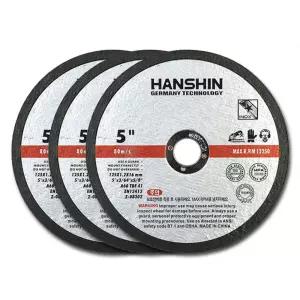 한신 절단석 그라인더날 125mm 5인치 커팅 50장글 그라인더 공구 절삭 돌절단 석재 콘크리트