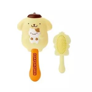 폼푸린 입체 헤어브러쉬귀여운머리빗 캐릭터 쿠션 산리오 다용도 헤어 러시