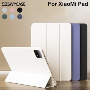 샤오미 패드 8/8 프로 7/7 11.2 미 6/6 5/5 11용 실리콘 케이스 자동 절전/깨우기 기능 포함 접이식