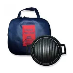 무쇠 주물 구이판 고기용 불판 그릴 팬 바베큐 팬