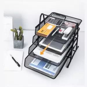 3단 4단 심플 데스크 서류 정리함 보관함책상 파일 문서 문서함 서류함 사무용품 꽂이 다용도 공간활용 깔