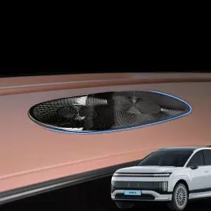 아이오닉9 튜닝 대쉬보드 사이드 스피커 몰딩 카본 블랙 신차용품 튜닝용 자동차 기스방지커버