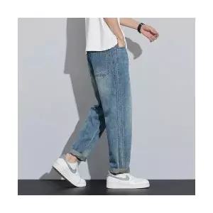 남자 팬츠 편한 스노우 청바지 슬림핏 배기 배기핏 스포M1