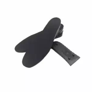 남성용 깔창 5cm 검정 부드러운 키높이 쾌적발뒤꿈치패드 젤리 뒷치 푹신한 쾌적 높이 실리콘 구두 쿠션