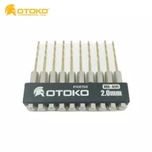 철판기리 타공 티타늄코팅 HSS 4241 임팩드릴비트 2.0MM 10pcs+1십자 육각 날 일자 별 목용 드라이버 전동