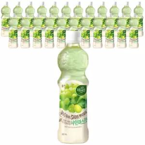웅진 자연은 샤인머스캣주스, 500ml, 24개