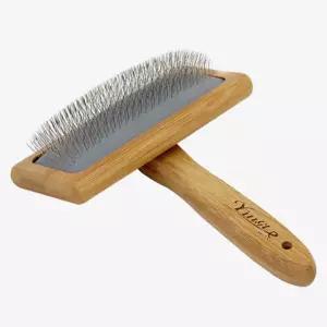 OH 탁펫 우드 클리어 브러쉬강아지러싱 뭉침방지 슬리커 애견 털러쉬 털빗 강아지 러시 반려동물