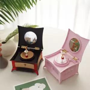 698 발레 오르골 보석함 핑크 레드주얼리케이스 쥬케이스 보관 귀걸이함 목걸이함 보관함 쥬함
