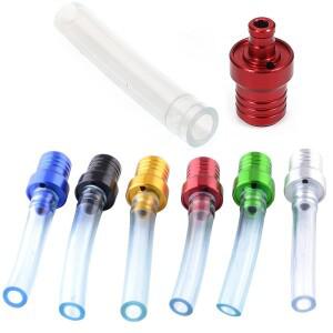 바이크 오토바이 가스 연료 캡 벤트 브리더 호스 튜브  모토크로스 ATV 쿼드 더트 피트 자전거 탱크 파이프