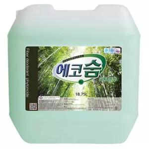 (VEN) 섬유탈취제 에코숨 18.75L 피톤치드향냄새제거 옷냄새 악취 스프레이 유연제 뿌리는 고기 리필