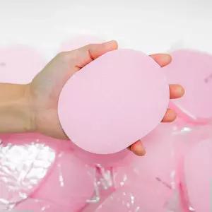 미용도구 미용 해면 클렌징 PVA 스폰지 개별포장 100개 13T